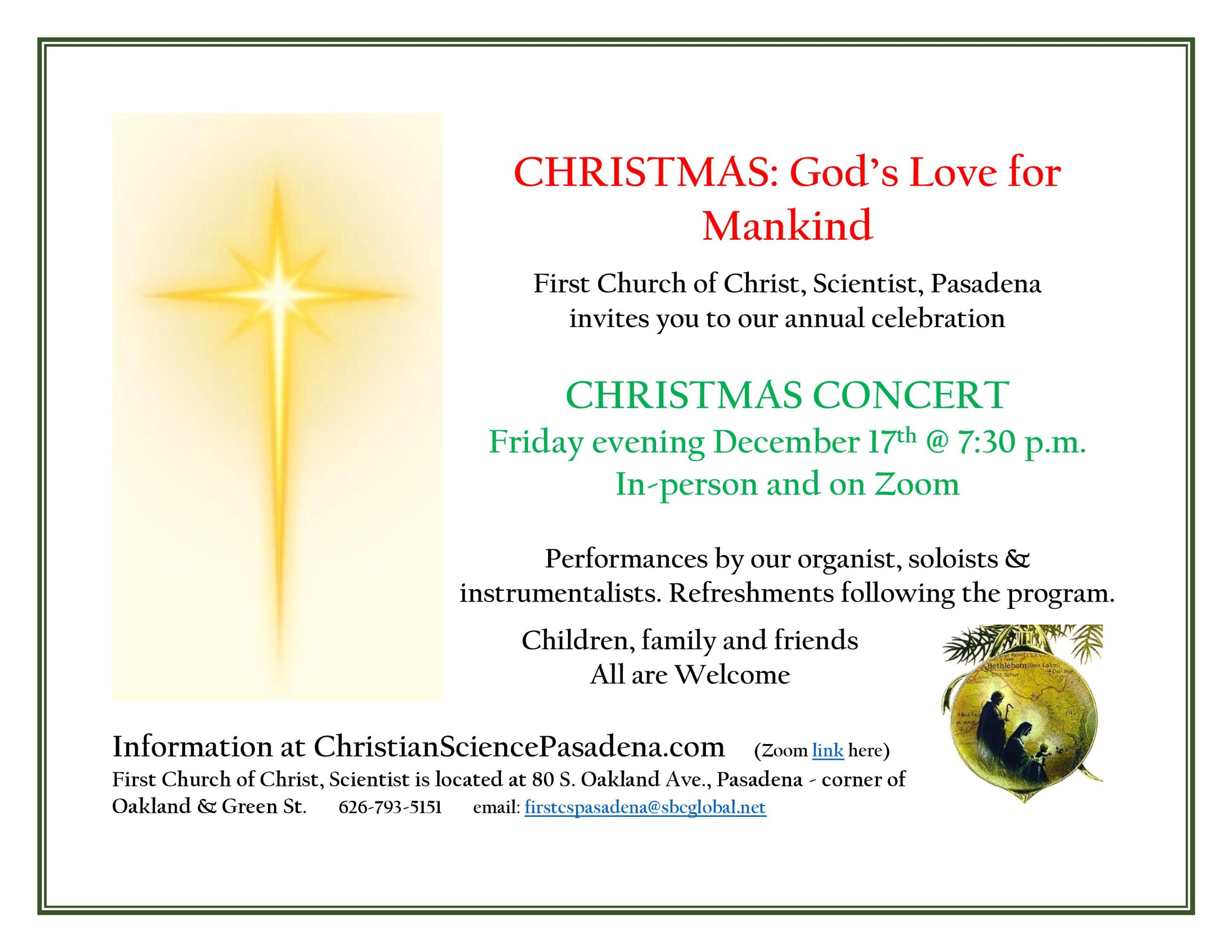 2021 Christmas Concert Flyer Page 001