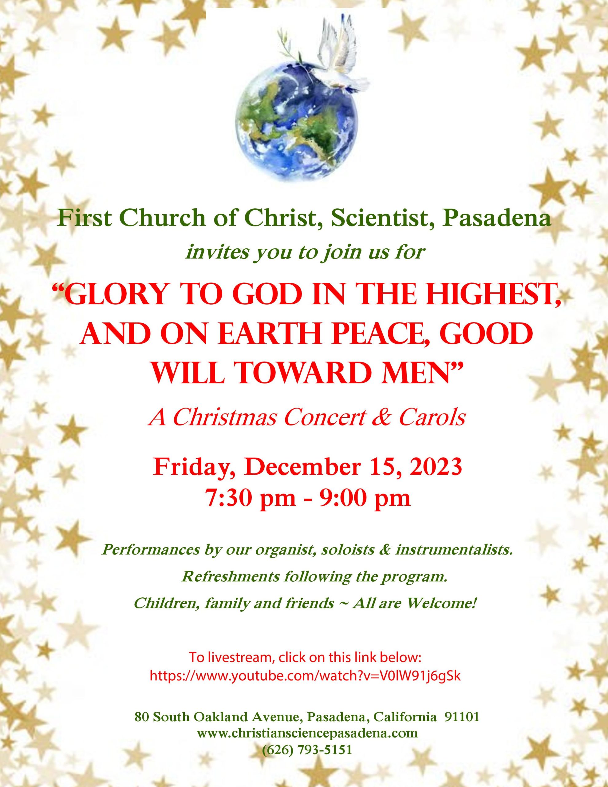 2023 Christmas Program Flyer With You Tube Link Page 001